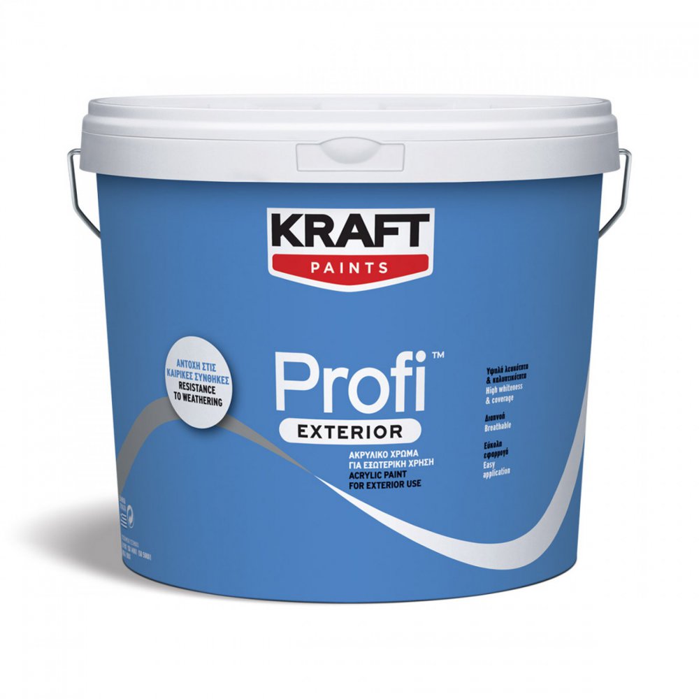 Kraft PROFI EXTERIOR ΑΚΡΥΛΙΚΟ ΛΕΥΚΟ